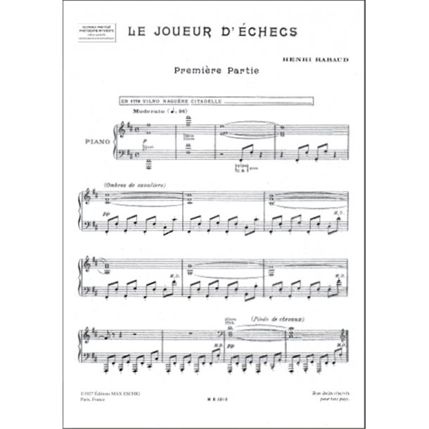 Joueur D'Echecs Piano